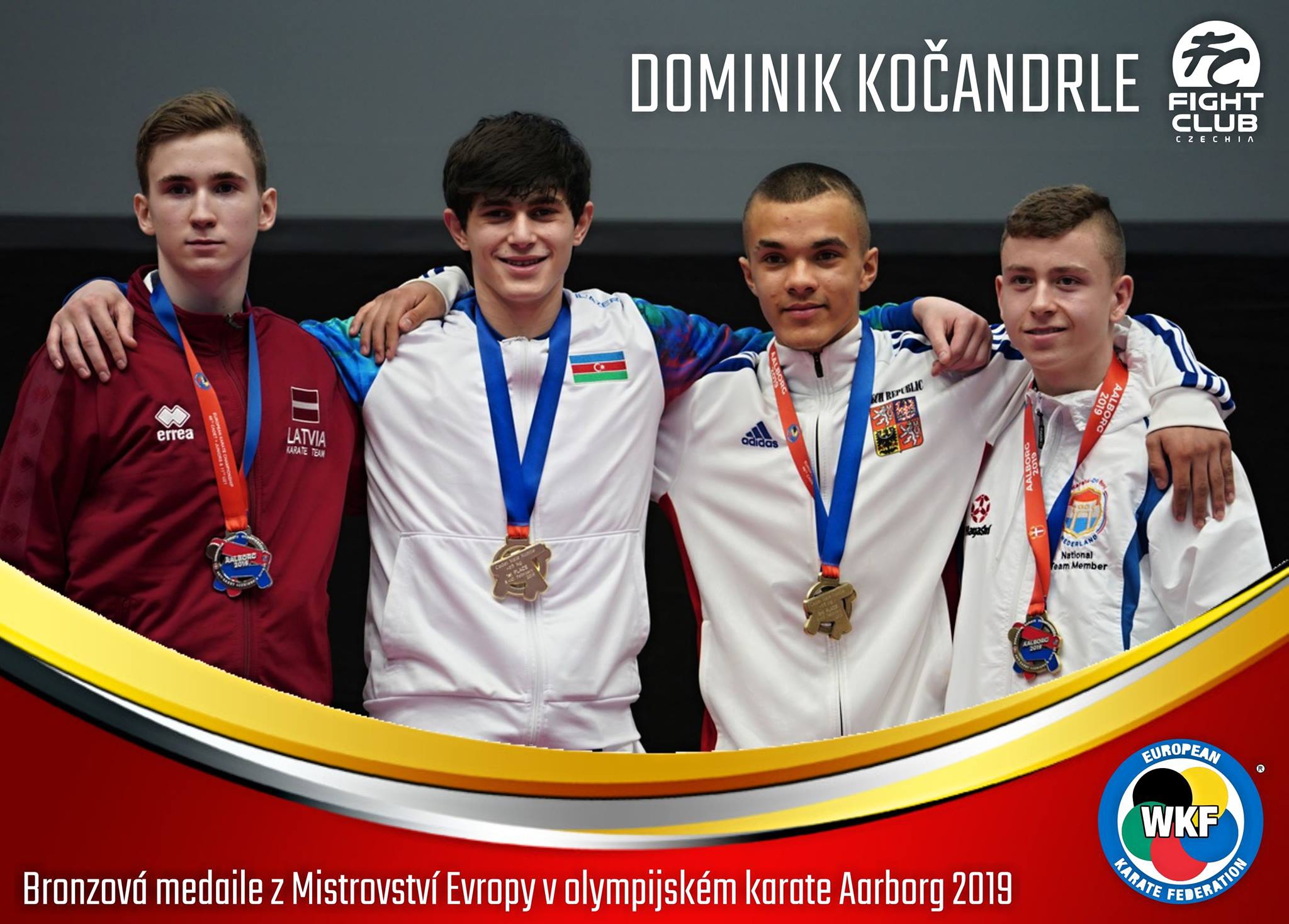 Dominik Kočandrle si veze medaili z Evropy!