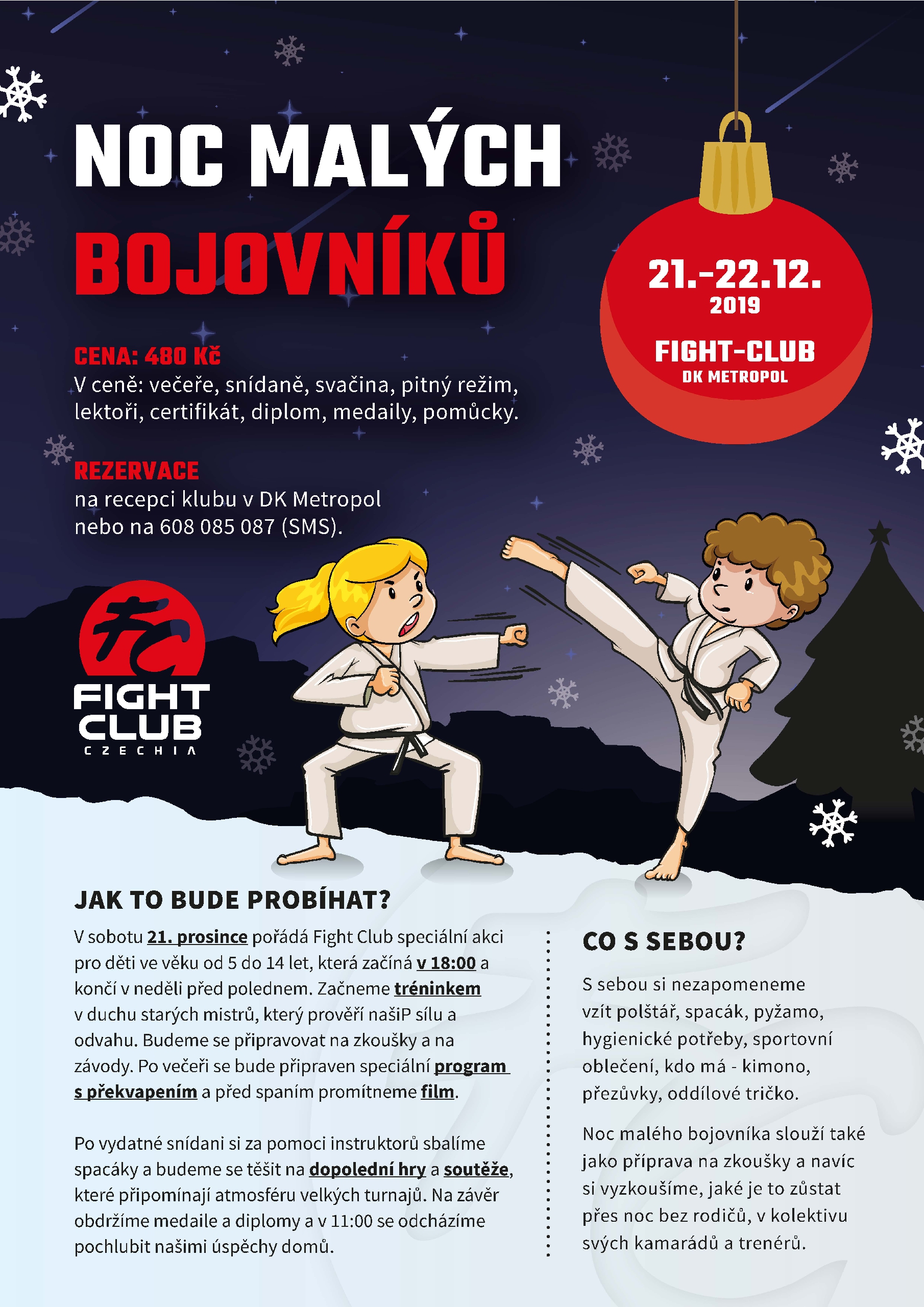 Vánoční noc malého bojovníka