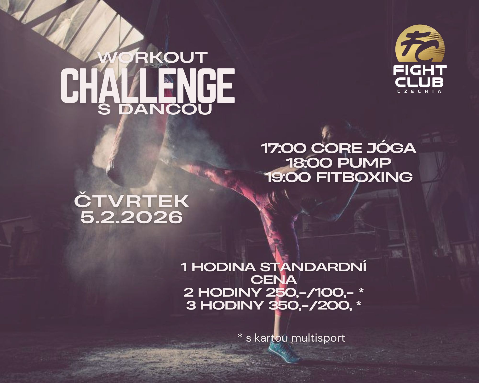 Workout Challenge s Dančou