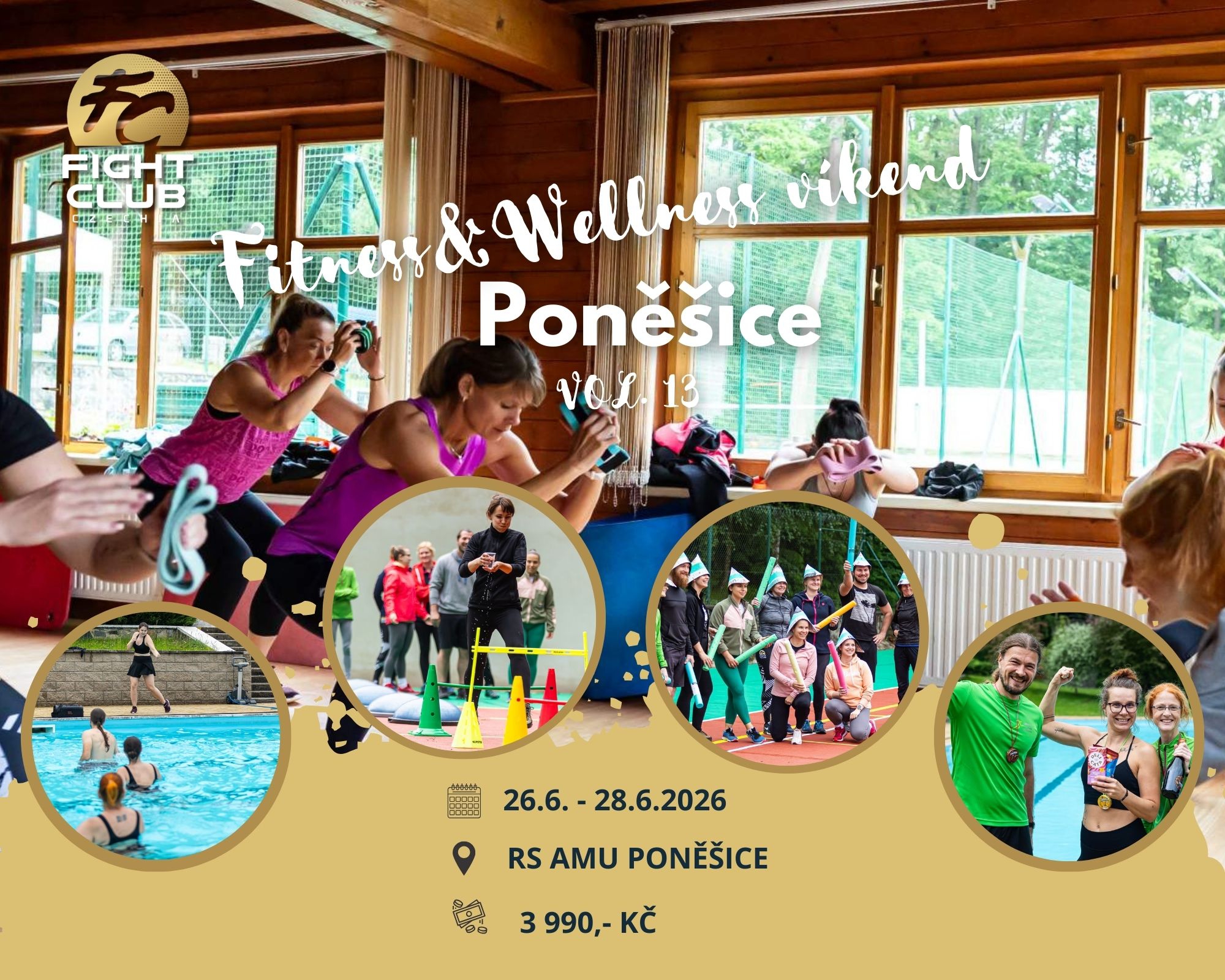 Fitness&Wellness víkend v Poněšicích vol. 13