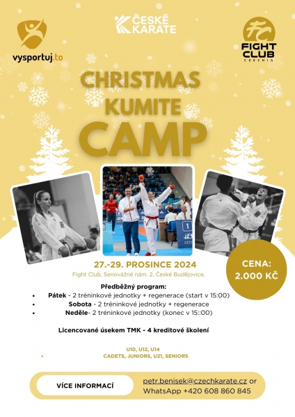 Christmas  Kumite camp