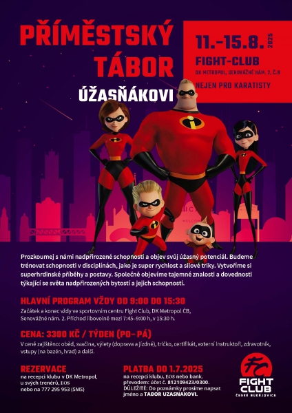 Příměstský tábor ÚŽASŇÁKOVI