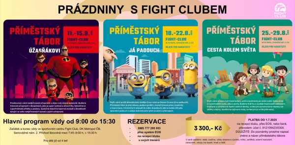 Příměstské tábory s FIGHT CLUBEM